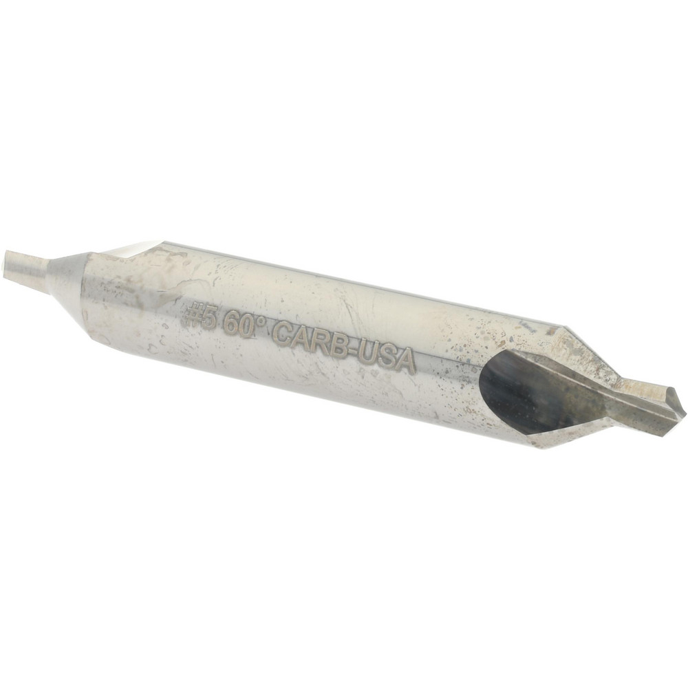 Hertel Countersink: 5/8" Head Dia, 82.00 deg Included Angle, 6 Flute, Solid Carbide, Right Hand Cut - 336-207060