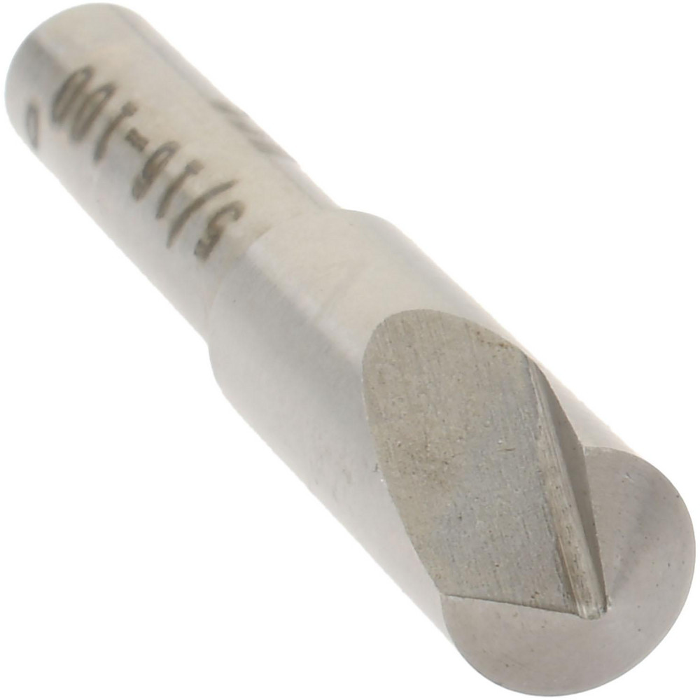 Value Collection Countersink: 5/16" Head Dia, 100.00 deg Included Angle, 1 Flute, High-Speed Steel, Right Hand Cut - SC10100020