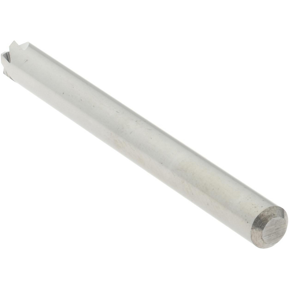 Hertel Countersink: 3/16" Head Dia, 90.00 deg Included Angle, 6 Flute, Solid Carbide, Right Hand Cut - 336-002070