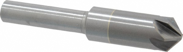 Keo Countersink: 5/8" Head Dia, 100.00 deg Included Angle, 3 Flute, High-Speed Steel, Right Hand Cut - 917-000-061