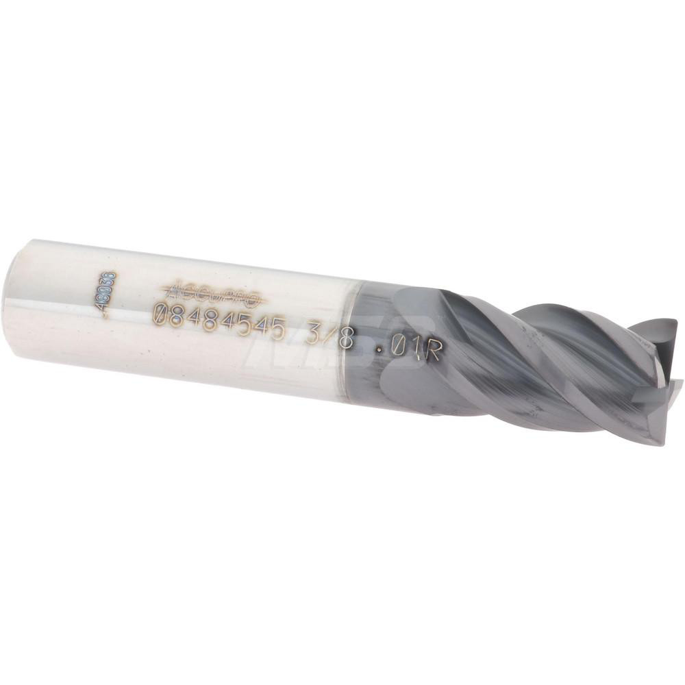 Emuge Chamfer Mill: 5/8" Dia, 5/8" Shank Dia, 90 deg, 4 Flute, Solid Carbide, Single End - 1715A.090625