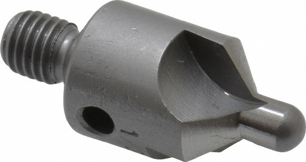 Made in USA 2-1/2" OAL, 1/2" Head Dia, 2 Flute, 100° Incl Angle, Integral Pilot, Adjustable Stop Countersink - 152-2-100-.1770