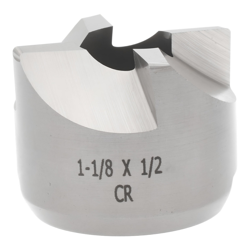 Made in USA 1/2" Cutter Head Dia, 5/32" Pilot Hole Dia, High Speed Steel Reverse Countersink - 180-5J