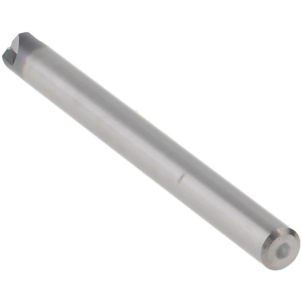 Accupro Chamfer Mill: 1/8" Dia, 1/8" Shank Dia, 90 deg, 3 Flute, Solid Carbide, Single End - EM99943838