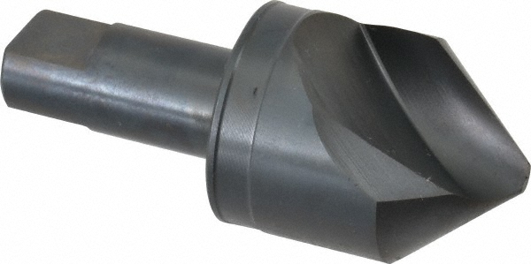 Value Collection Countersink: 1-1/2" Head Dia, 82.00 deg Included Angle, 1 Flute, High-Speed Steel, Right Hand Cut - SC1082132