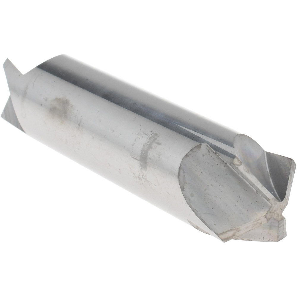 Hertel Countersink: 3/4" Head Dia, 100.00 deg Included Angle, 4 Flute, Solid Carbide, Right Hand Cut - 334-208080