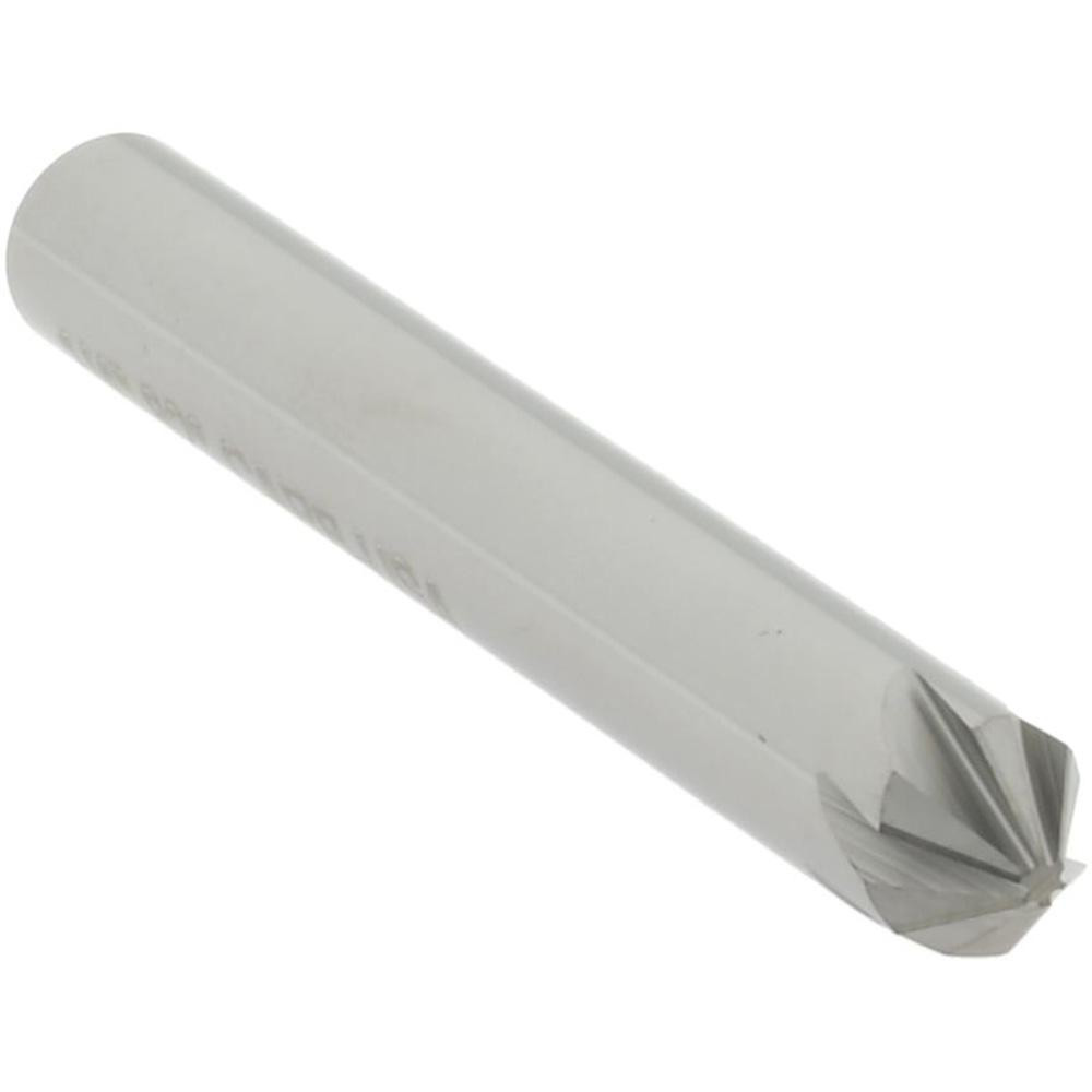 Titan USA Countersink: 1/4" Head Dia, 82.00 deg Included Angle, 6 Flute, Solid Carbide, Right Hand Cut - CS36716