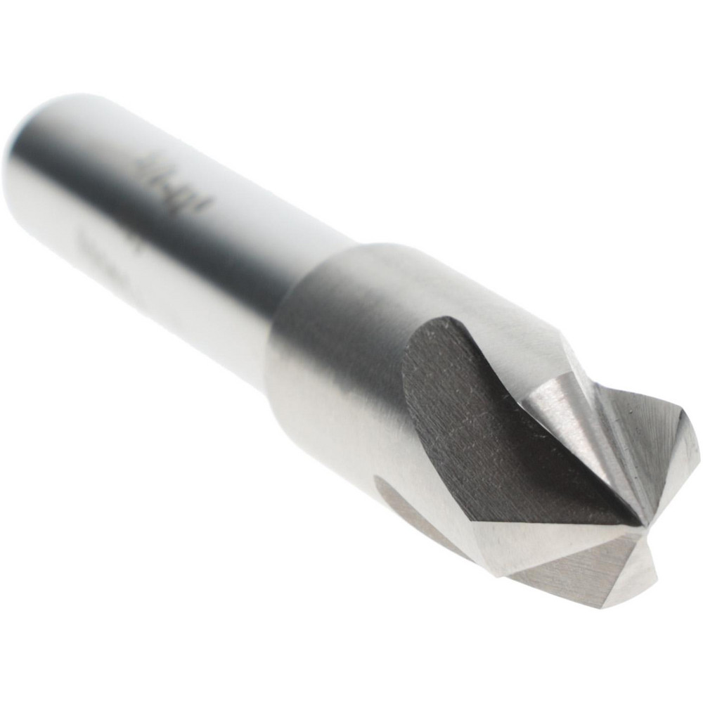 Value Collection Countersink: 5/8" Head Dia, 82.00 deg Included Angle, 4 Flute, High-Speed Steel, Right Hand Cut - SC3082040