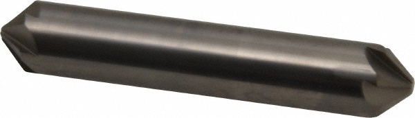 Hertel Countersink: 5/8" Head Dia, 90.00 deg Included Angle, 6 Flute, Solid Carbide, Right Hand Cut - 336-207070