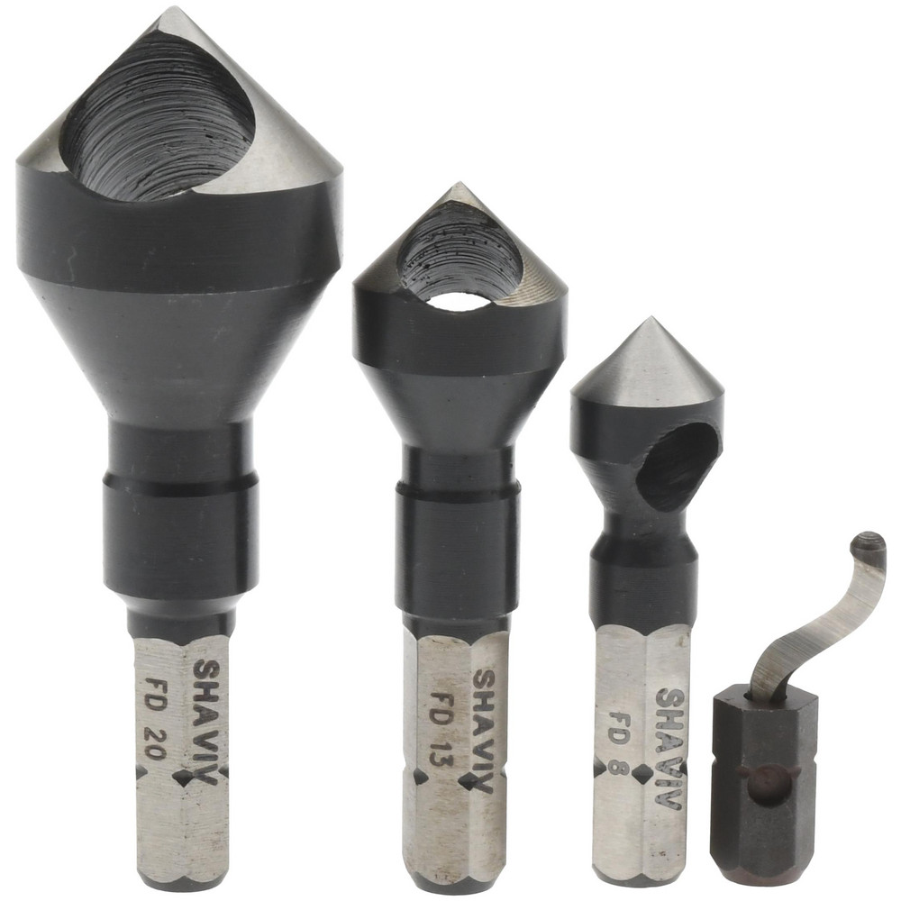Keo Countersink: 1" Head Dia, 100.00 deg Included Angle, 0 Flute, Cobalt Steel, Right Hand Cut - 919-000-246
