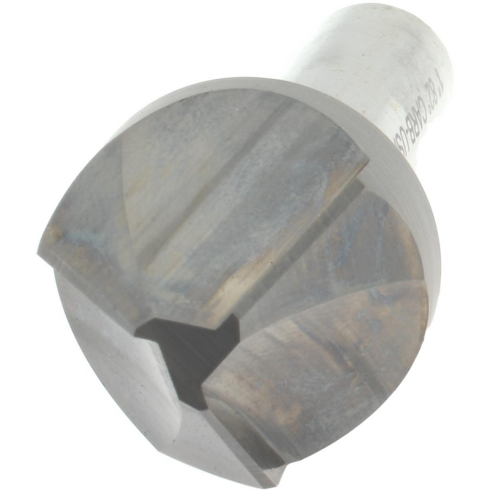 Hertel Countersink: 1" Head Dia, 82.00 deg Included Angle, 3 Flute, Solid Carbide, Right Hand Cut - 333-010060