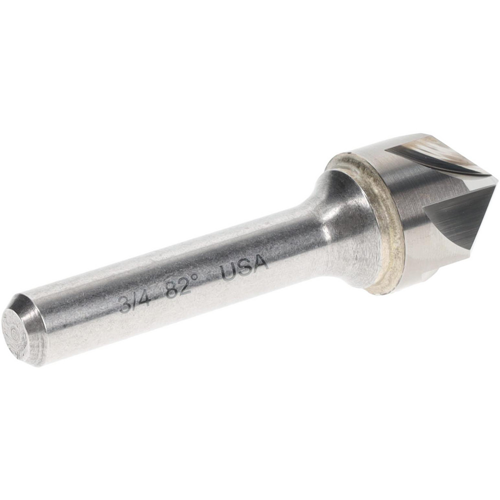 Titan USA Countersink: 3/4" Head Dia, 82.00 deg Included Angle, 6 Flute, Solid Carbide, Right Hand Cut - CS36748