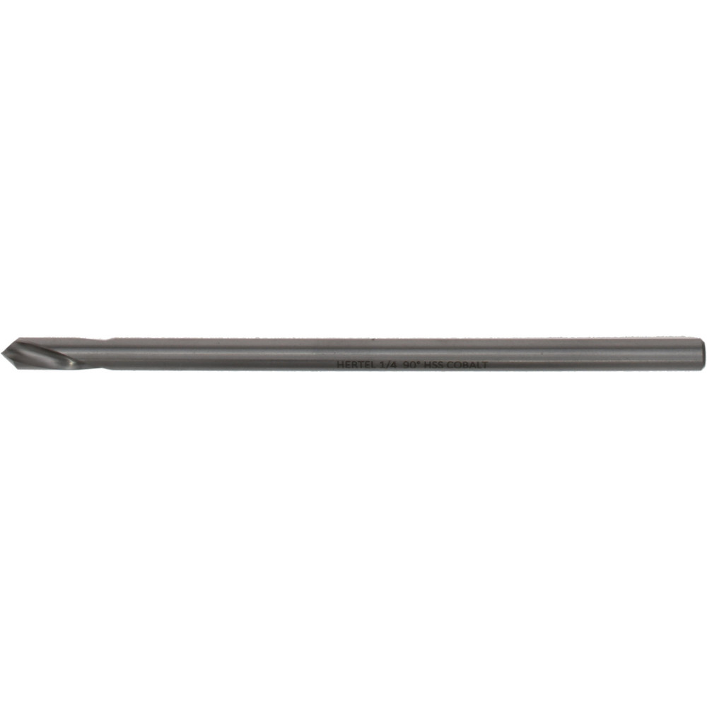 Magafor Countersink: 3/4" Head Dia, 82.00 deg Included Angle, 3 Flute, Cobalt Steel, Right Hand Cut - 84483419050