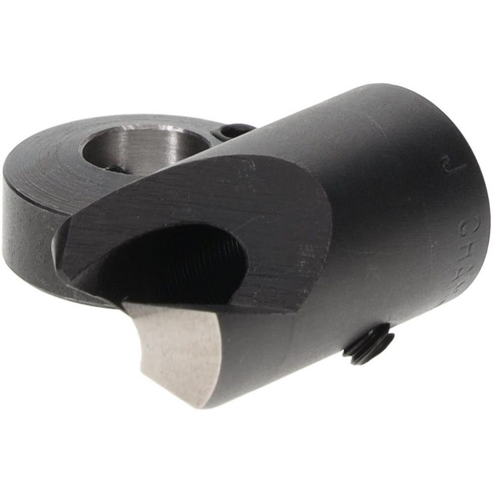 Vernon 1/2" Cutter Dia, Letter J Drill Compatibility, 1/4" Collar Thickness, Adjustable Depth Drill Countersink - CCH-CCH2770