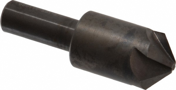 Hertel Countersink: 7/8" Head Dia, 100.00 deg Included Angle, 4 Flute, High-Speed Steel, Right Hand Cut - GX89331078