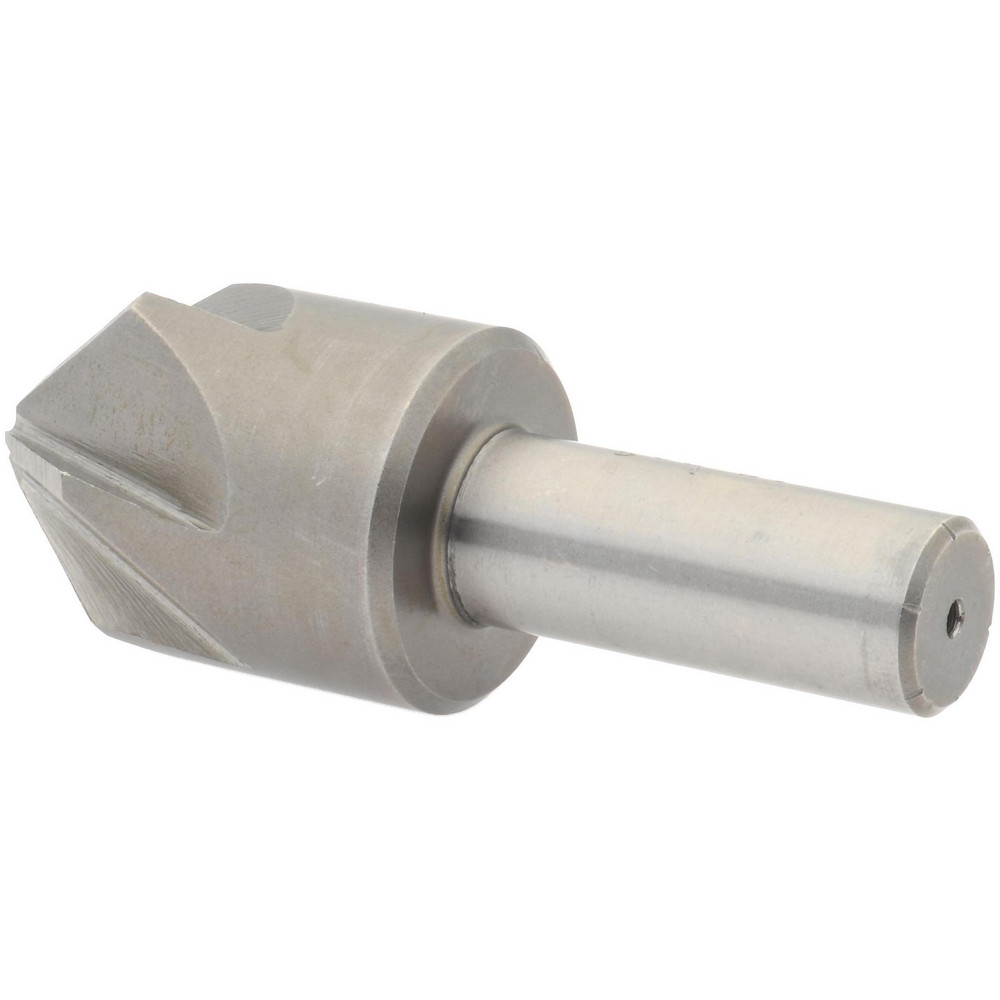 Value Collection Countersink: 1" Head Dia, 82.00 deg Included Angle, 6 Flute, Cobalt Steel, Right Hand Cut - CS2160100