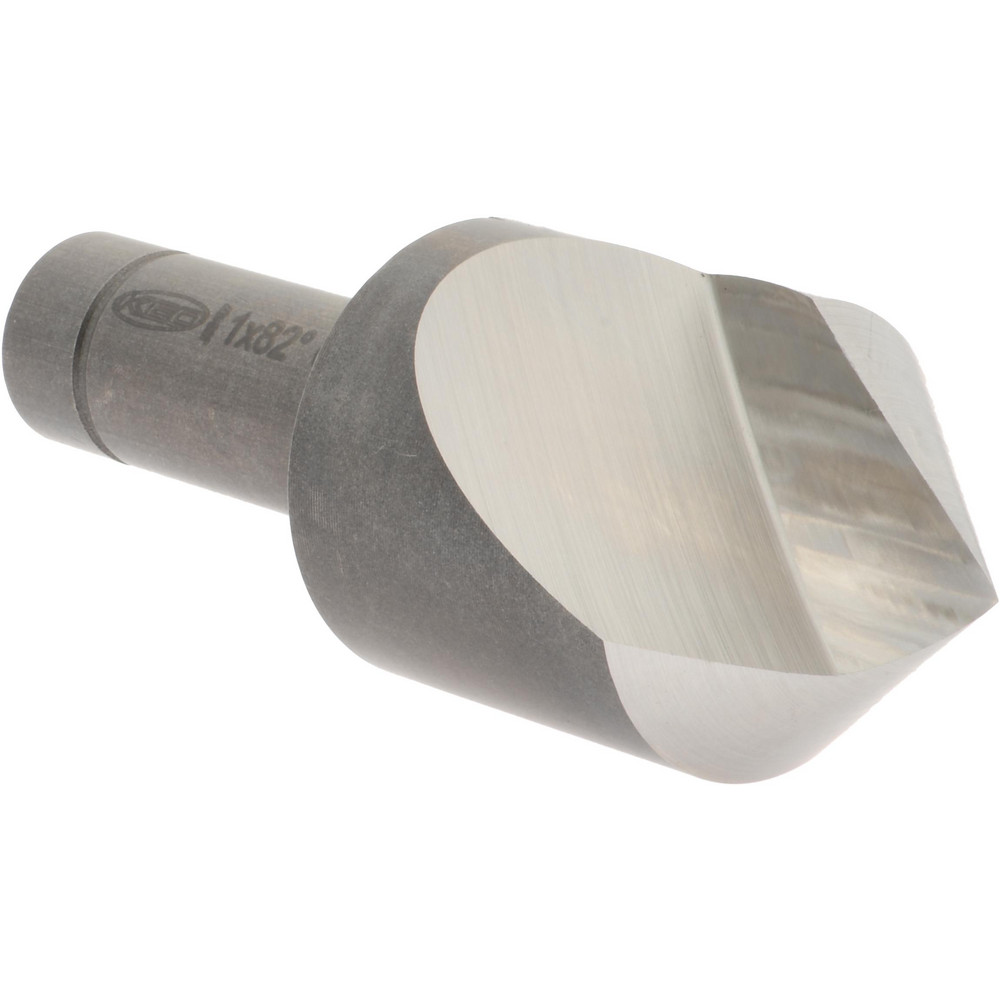 Value Collection Countersink: 1" Head Dia, 82.00 deg Included Angle, 6 Flute, Cobalt Steel, Right Hand Cut - CS2160100