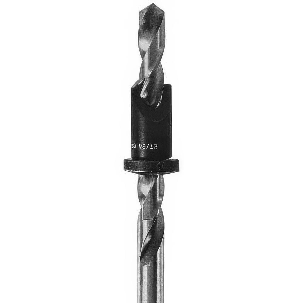 Vernon 1-5/16" Cutter Dia, 15/16" Drill Compatibility, 1/2" Collar Thickness, Adjustable Depth Drill Countersink - CCH-CCH9370