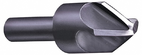 Hertel Countersink: 7/8" Head Dia, 120.00 deg Included Angle, 4 Flute, High-Speed Steel - 18673