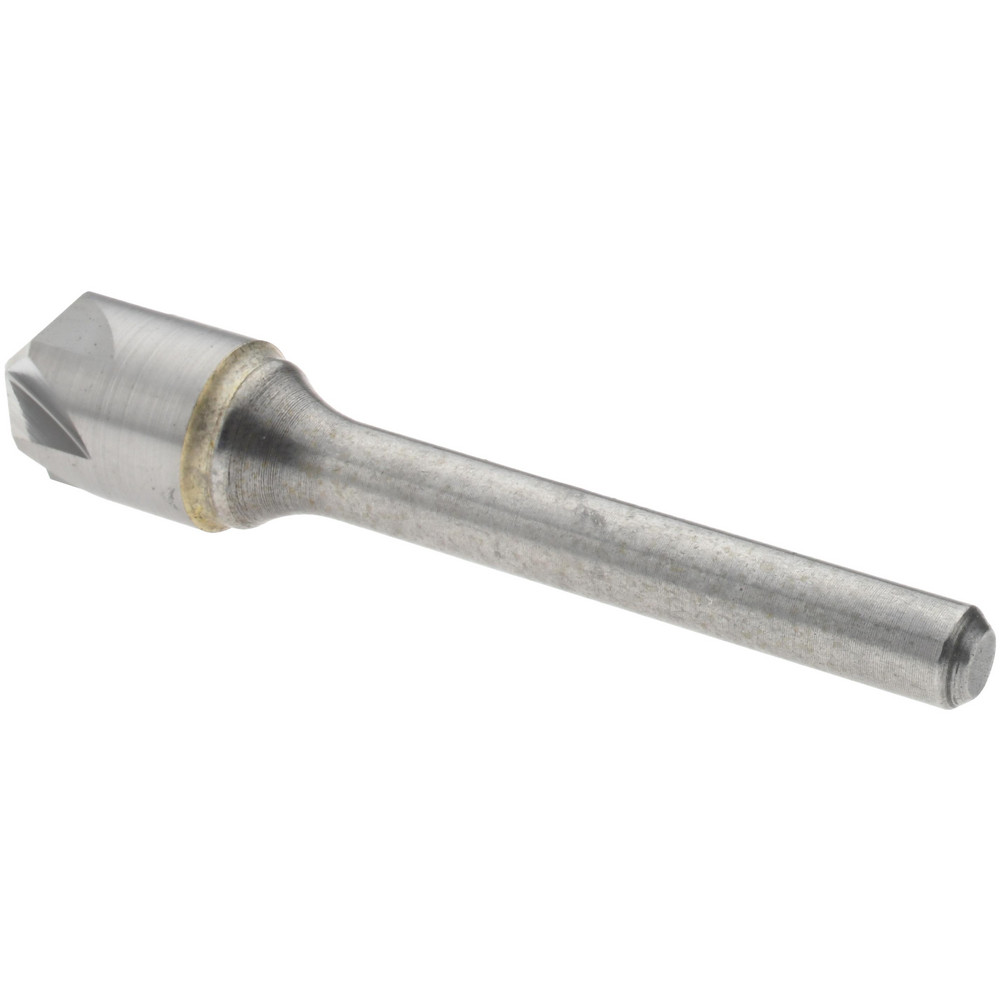 Titan USA Countersink: 1/2" Head Dia, 100.00 deg Included Angle, 6 Flute, Solid Carbide, Right Hand Cut - CS36932