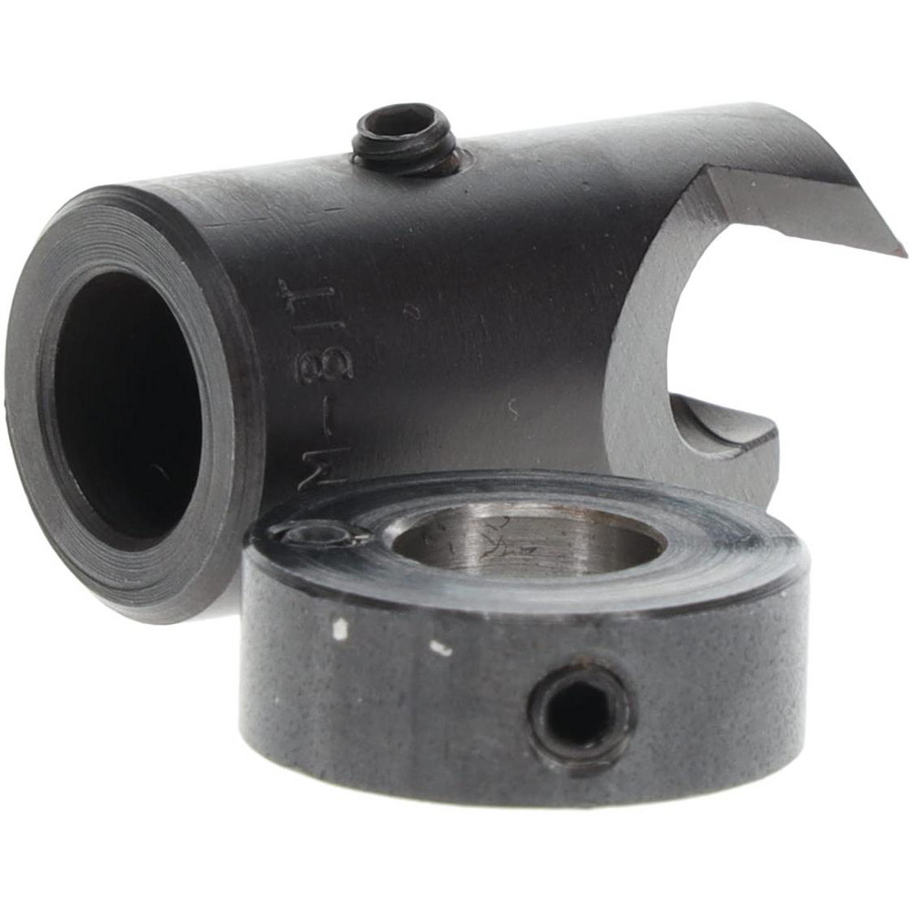 Vernon 1/2" Cutter Dia, Letter M Drill Compatibility, 1/4" Collar Thickness, Adjustable Depth Drill Countersink - CCH-CCH2950