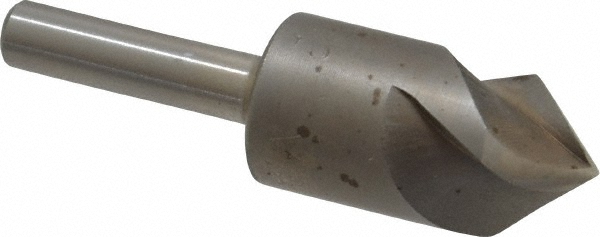 M.A. Ford® Countersink: 2" Head Dia, 82.00 deg Included Angle, 3 Flute, High-Speed Steel, Right Hand Cut - 92200002