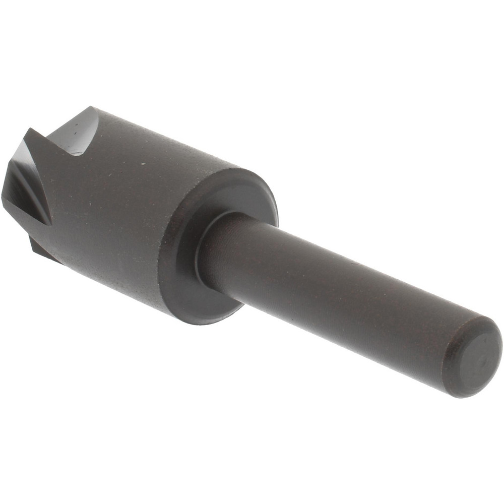 Keo Countersink: 1/2" Head Dia, 90.00 deg Included Angle, 6 Flute, High-Speed Steel, Right Hand Cut - 919-000-381