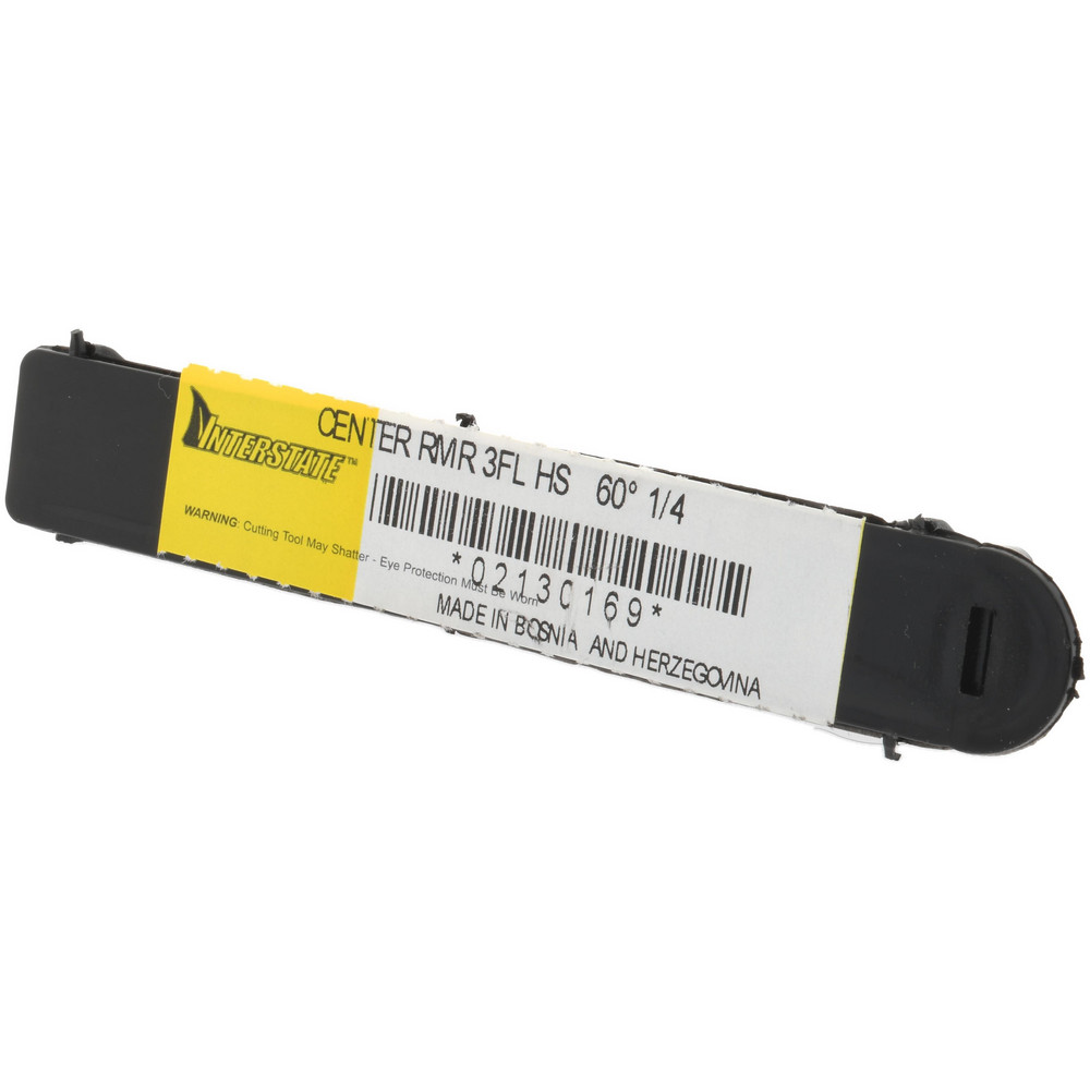 Value Collection Countersink: 1/4" Head Dia, 60.00 deg Included Angle, 3 Flute, High-Speed Steel, Right Hand Cut - SC4060016