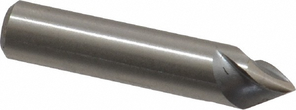 Value Collection Countersink: 1/4" Head Dia, 60.00 deg Included Angle, 3 Flute, High-Speed Steel, Right Hand Cut - SC4060016