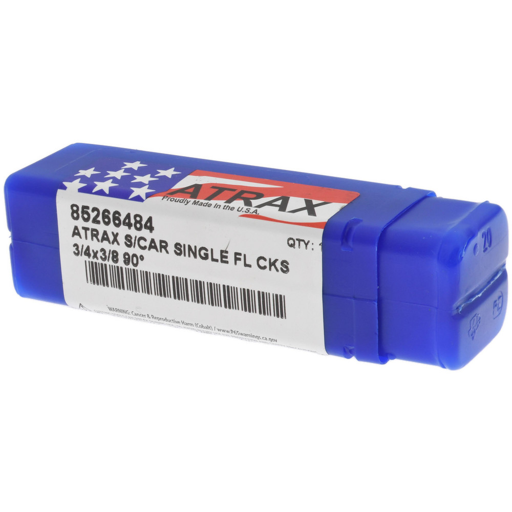 Atrax Countersink: 3/4" Head Dia, 90.00 deg Included Angle, 1 Flute, Solid Carbide, Right Hand Cut - 331-028070