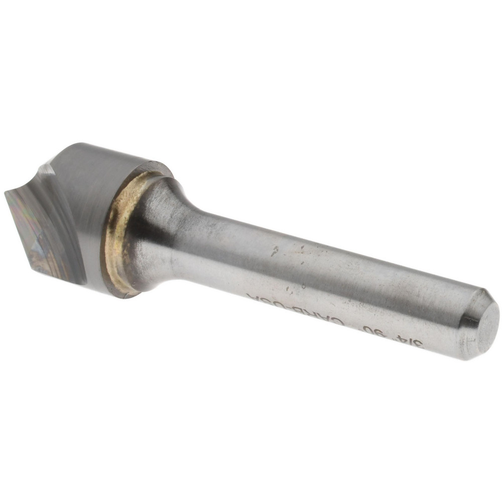 Atrax Countersink: 3/4" Head Dia, 90.00 deg Included Angle, 1 Flute, Solid Carbide, Right Hand Cut - 331-028070