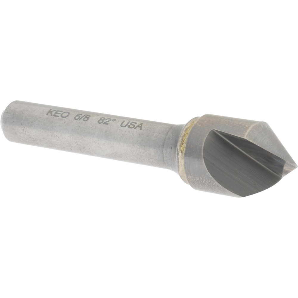 Keo Countersink: 5/8" Head Dia, 60.00 deg Included Angle, 1 Flute, Solid Carbide, Right Hand Cut - 919-000-919