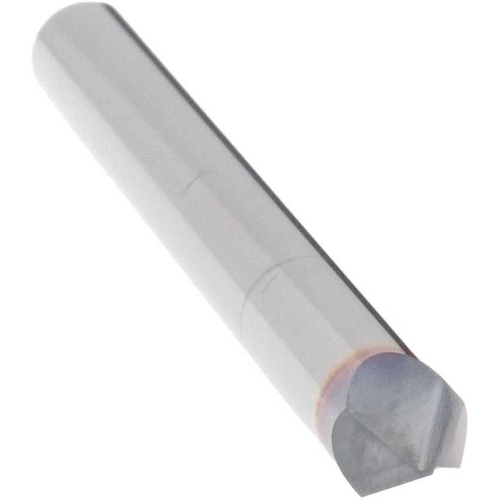 Accupro Chamfer Mill: 3/16" Dia, 3/16" Shank Dia, 82 deg, 2 Flute, Solid Carbide, Single End - 2500199