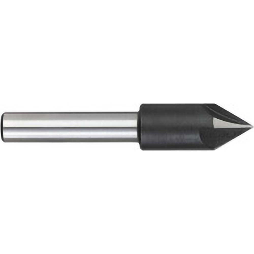 Titan USA Countersink: 82.00 deg Included Angle, 4 Flute, High-Speed Steel, Right Hand Cut - CD52256