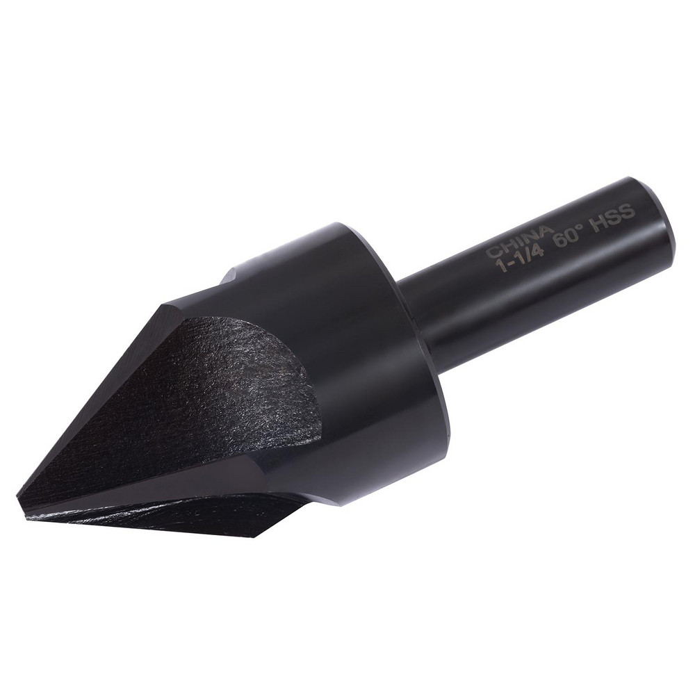 Hertel Countersink: 5/8" Head Dia, 90.00 deg Included Angle, 4 Flute, High-Speed Steel, Right Hand Cut - GX89330179