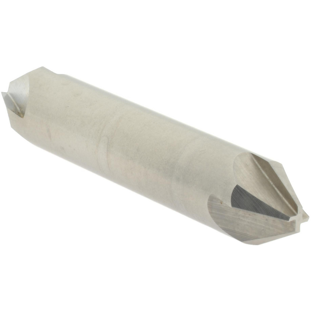 Hertel Countersink: 5/8" Head Dia, 60.00 deg Included Angle, 4 Flute, High-Speed Steel - 18783