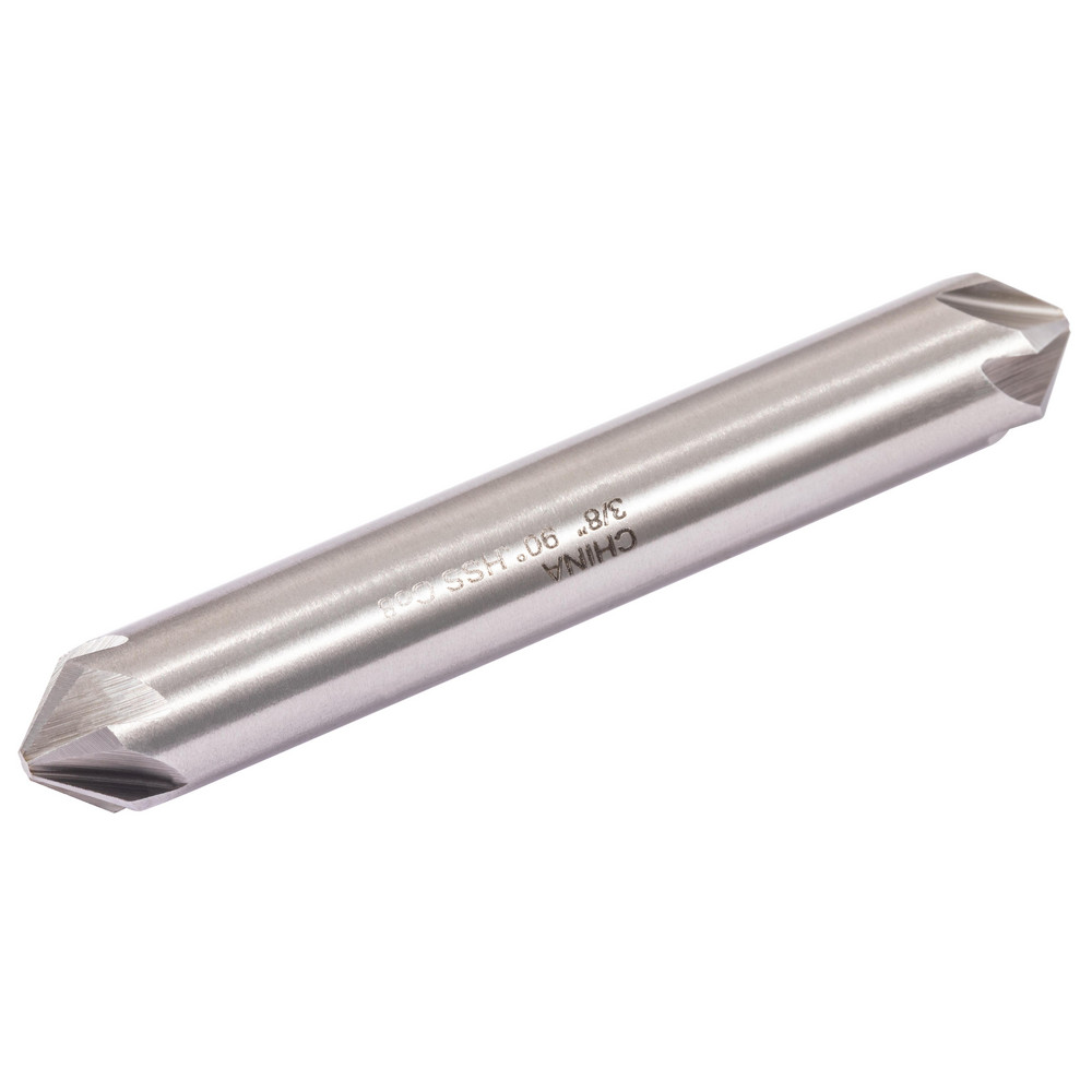 Hertel Countersink: 5/8" Head Dia, 60.00 deg Included Angle, 4 Flute, High-Speed Steel - 18783