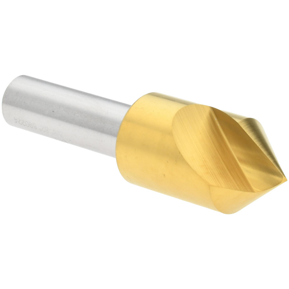 Titan USA Countersink: 5/8" Head Dia, 82.00 deg Included Angle, 1 Flute, Solid Carbide, Right Hand Cut - CS31140