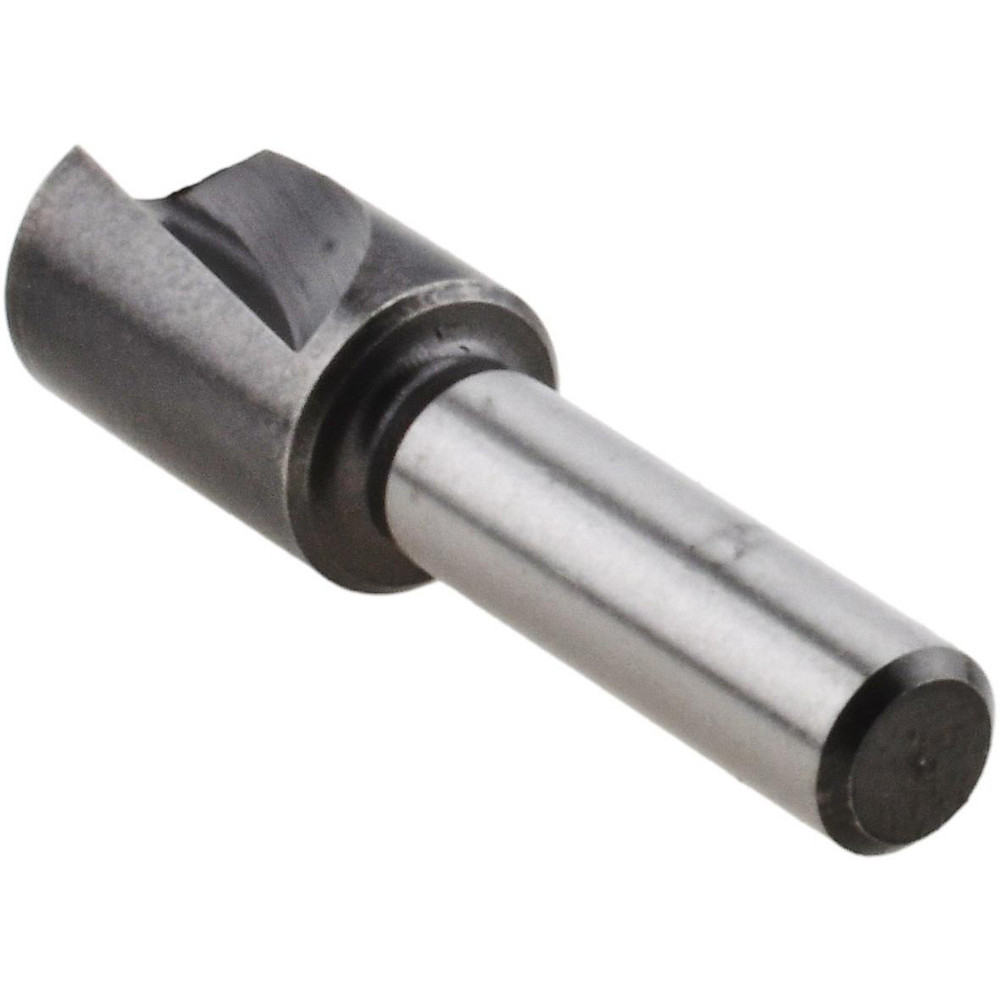 Titan USA Countersink: 3/8" Head Dia, 82.00 deg Included Angle, 1 Flute, High-Speed Steel, Right Hand Cut - CD51015
