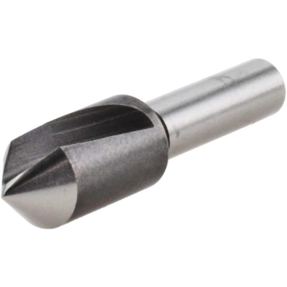 Titan USA Countersink: 3/8" Head Dia, 82.00 deg Included Angle, 1 Flute, High-Speed Steel, Right Hand Cut - CD51015