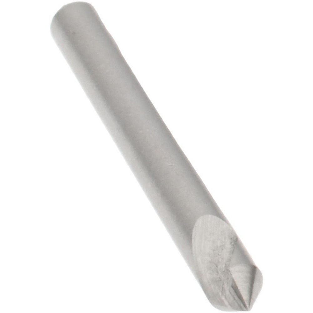 Hertel Countersink: 1/8" Head Dia, 60.00 deg Included Angle, 1 Flute, High-Speed Steel, Right Hand Cut - GX89340038