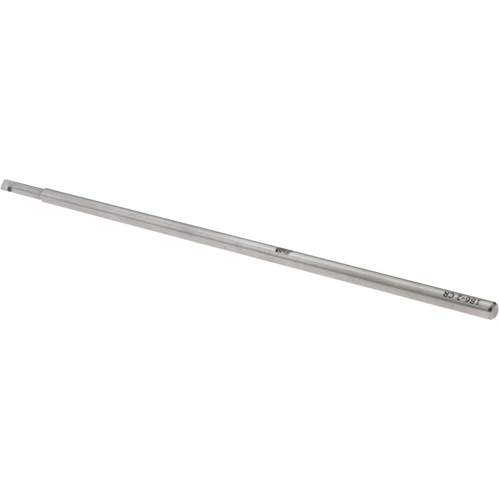 Made in USA 1/8" Head Dia, 5/32" Shank Dia, 6" Overall Length, Counterbore Pilot - 186-2