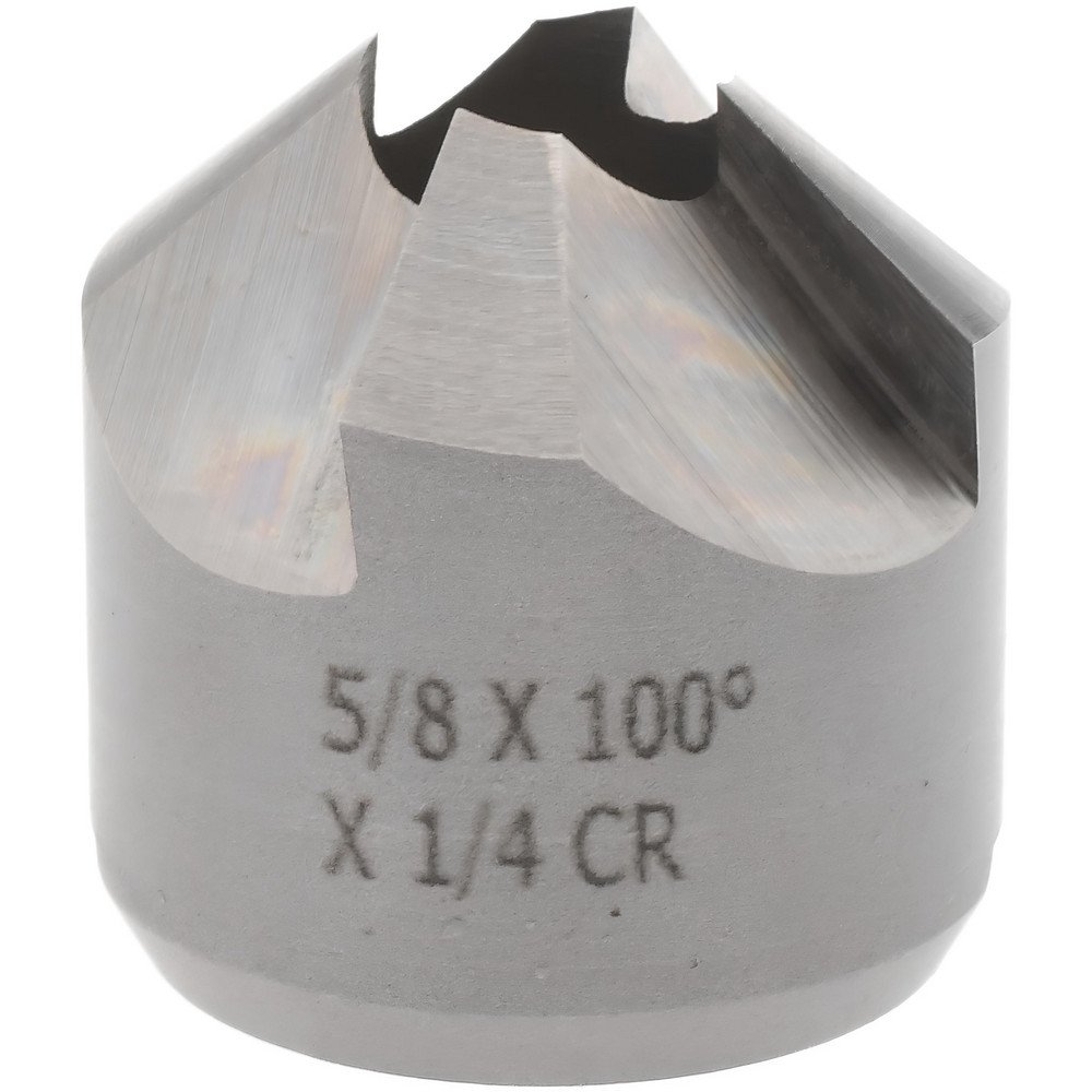 Made in USA 5/16" Cutter Head Dia, 5/32" Pilot Hole Dia, High Speed Steel Reverse Countersink - 180-2L
