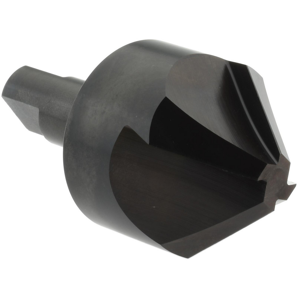 Hertel Countersink: 2" Head Dia, 90.00 deg Included Angle, 4 Flute, High-Speed Steel, Right Hand Cut - GX89330195