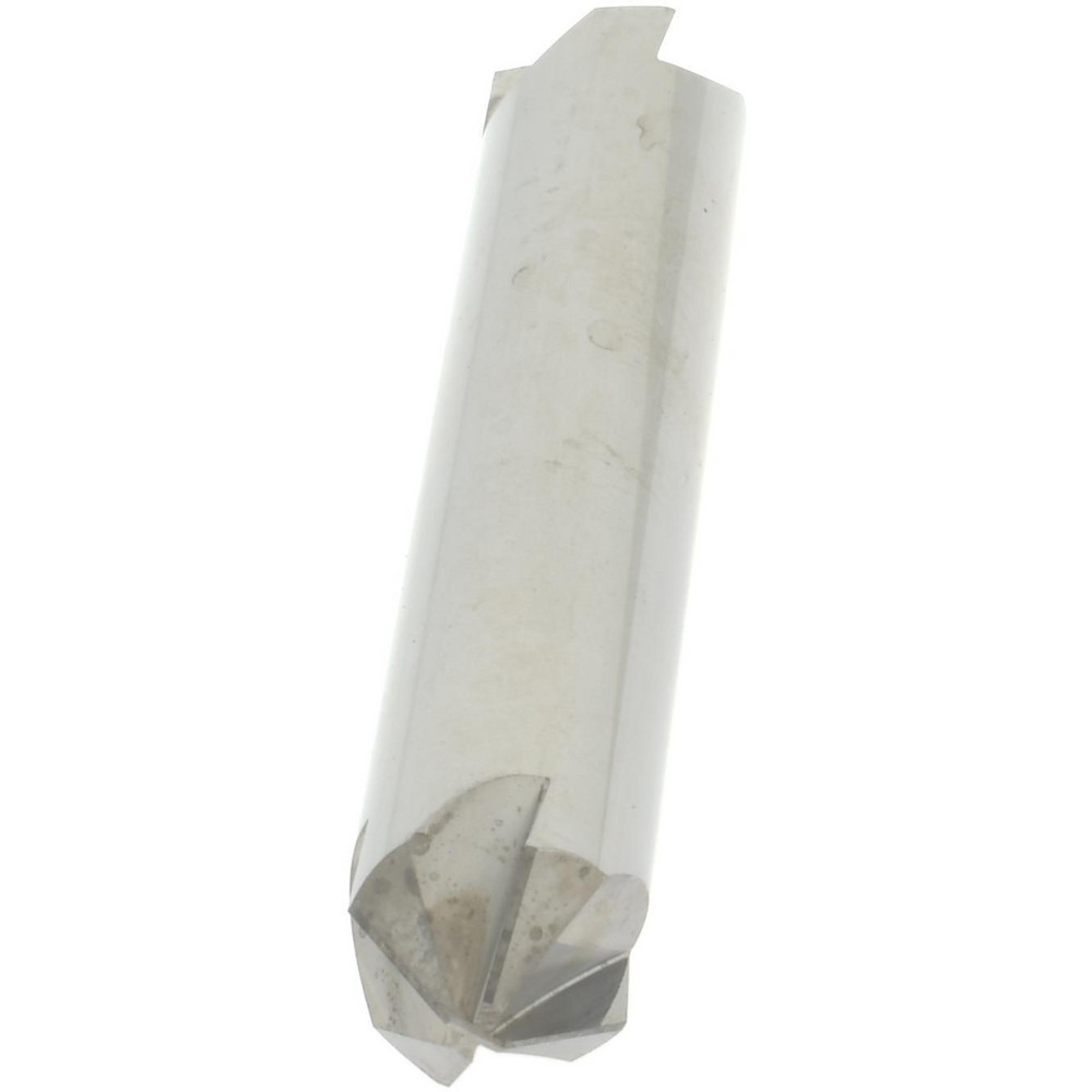 Hertel Countersink: 3/8" Head Dia, 90.00 deg Included Angle, 4 Flute, Solid Carbide, Right Hand Cut - 334-305070