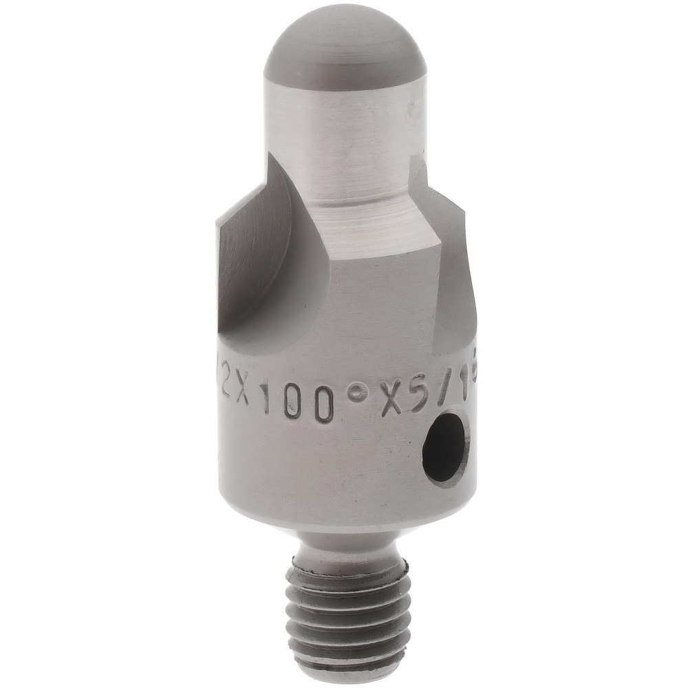 Made in USA 2-1/2" OAL, 1/2" Head Dia, 3 Flute, 100° Incl Angle, Integral Pilot, Adjustable Stop Countersink - 152-3-100-.3125