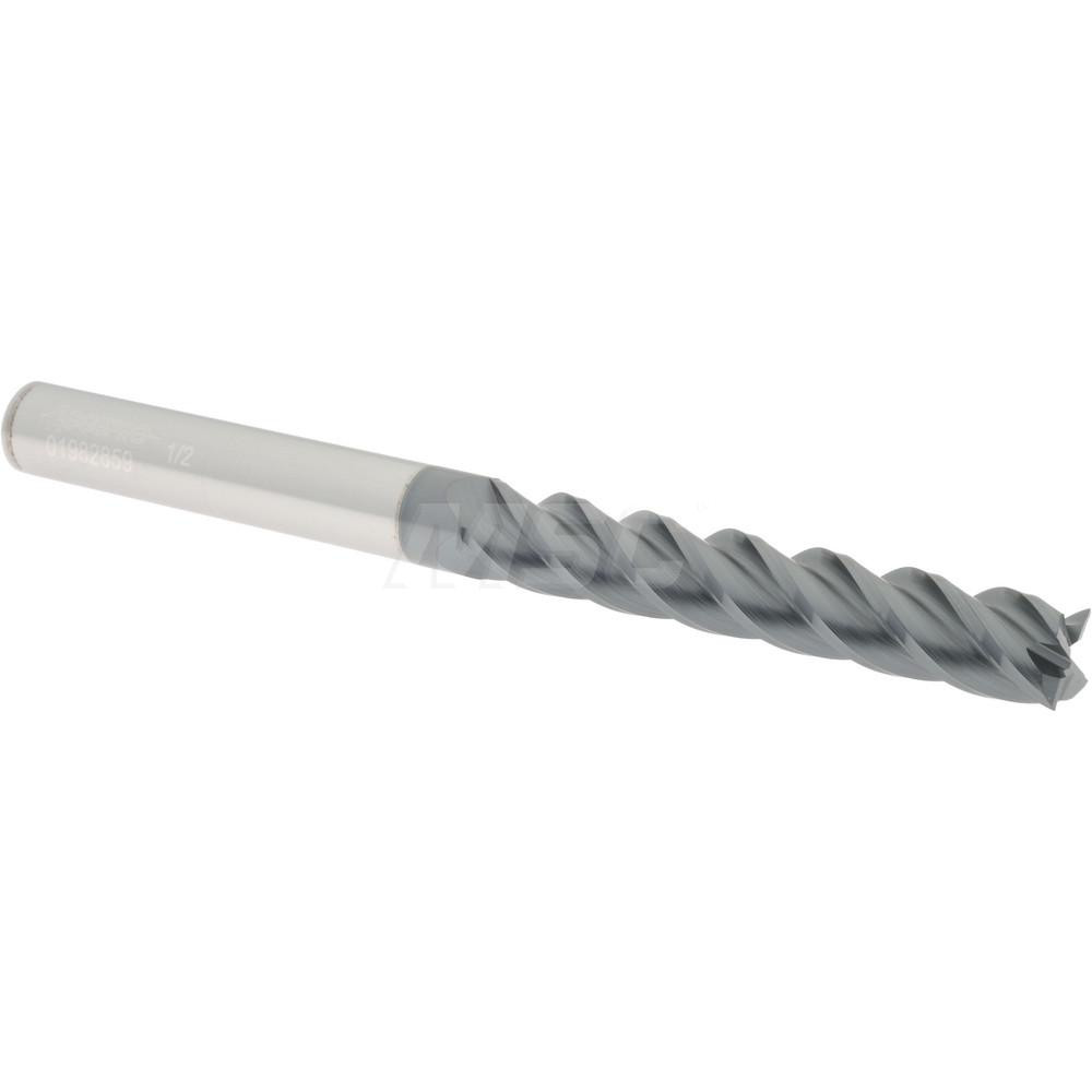 ProMax Chamfer Mill: 3/8" Dia, 3/8" Shank Dia, 90 deg, 4 Flute, Solid Carbide, Double End - 135-02430