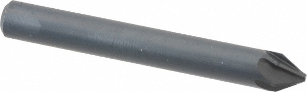 M.A. Ford® Countersink: 3/16" Head Dia, 60.00 deg Included Angle, 6 Flute, High-Speed Steel, Right Hand Cut - 79018701