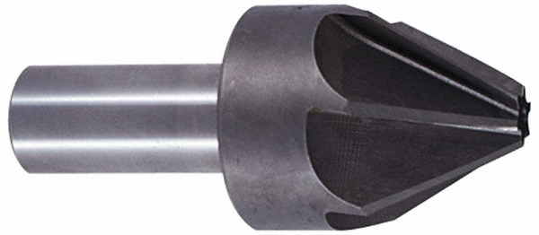 M.A. Ford® Countersink: 3/16" Head Dia, 60.00 deg Included Angle, 6 Flute, High-Speed Steel, Right Hand Cut - 79018701
