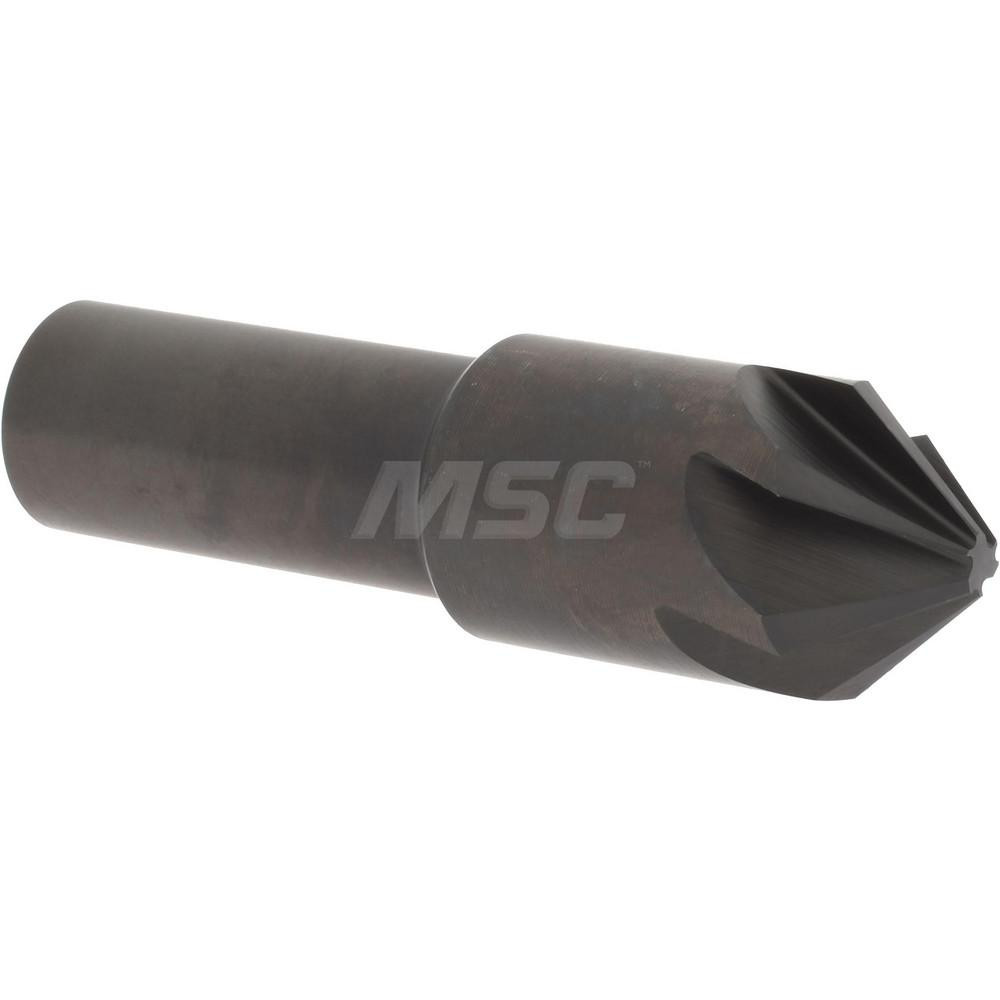 Titan USA Countersink: 82.00 deg Included Angle, 4 Flute, High-Speed Steel, Right Hand Cut - CD52240